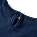 Miniatyrbild 7 av 8: T-shirt med långa ärmar för barn marinblå 116 -  Toppar för barn