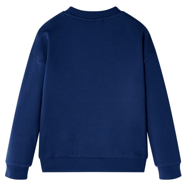 Sweatshirt til børn str. 116 marineblå - Toppe til børn