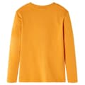 Miniatyrbild 3 av 8: T-shirt med långa ärmar för barn ockra 116 -  Toppar för barn