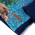 Miniatyrbild 6 av 8: T-shirt med långa ärmar för barn marinblå 128 -  Toppar för barn