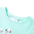 Miniatyrbillede 4 af 8: T-shirt til børn str. 128 lys mintgrøn -  Toppe til børn