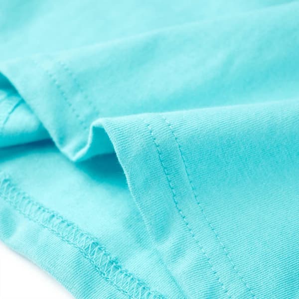 T-shirt med korta ärmar för barn aqua 104 - Toppar för barn
