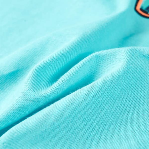 T-shirt med korta ärmar för barn aqua 104 - Toppar för barn