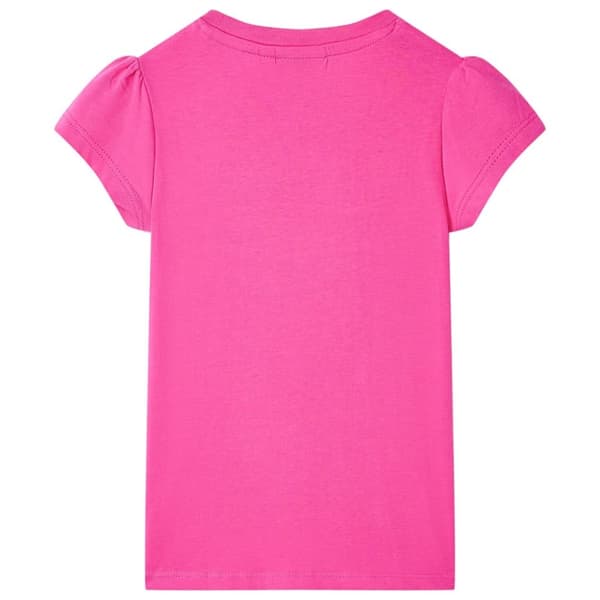 T-shirt för barn mörk rosa 116 -  Toppar för barn