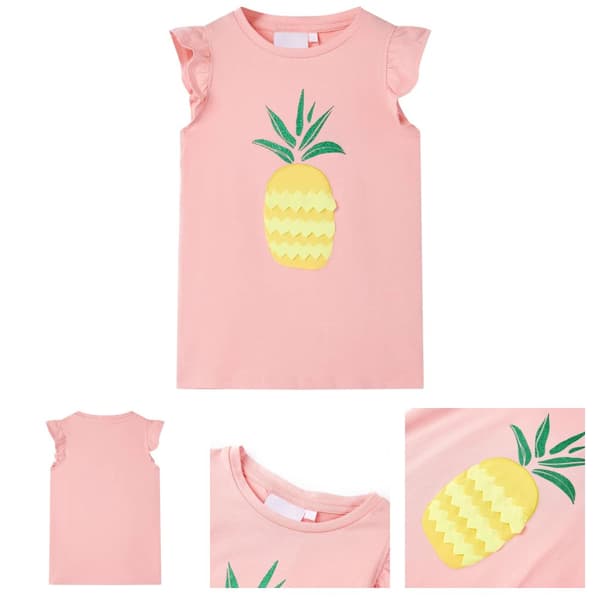 T-shirt för barn rosa 104 - Toppar för barn