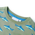 Miniatyrbillede 4 af 8: Sweatshirt til børn str. 104 lys kakifarve -  Toppe til børn