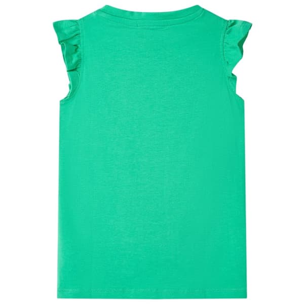 T-shirt til børn str. 104 grøn -  Toppe til børn