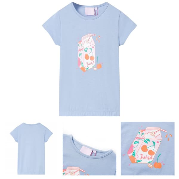 T-shirt för barn blå 128 -  Toppar för barn