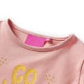 Miniatyrbild 4 av 8: T-shirt med långa ärmar för barn ljus rosa 116 -  Toppar för barn