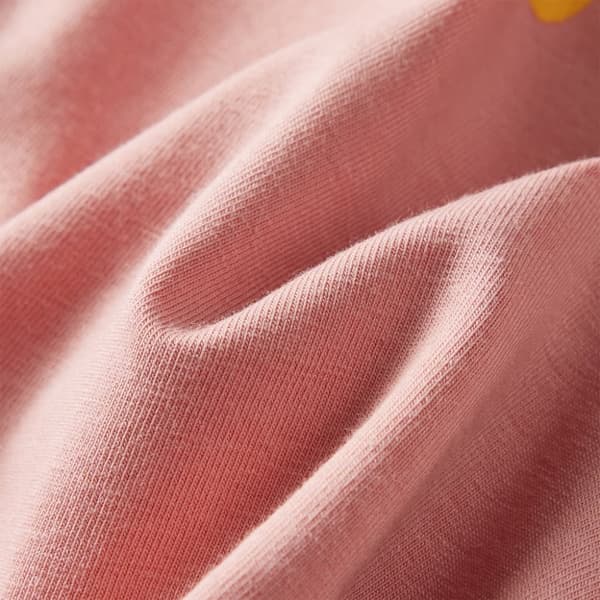 T-shirt med långa ärmar för barn ljus rosa 116 - Toppar för barn