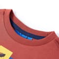Miniatyrbild 4 av 8: T-shirt med långa ärmar för barn henna 128 -  Toppar för barn