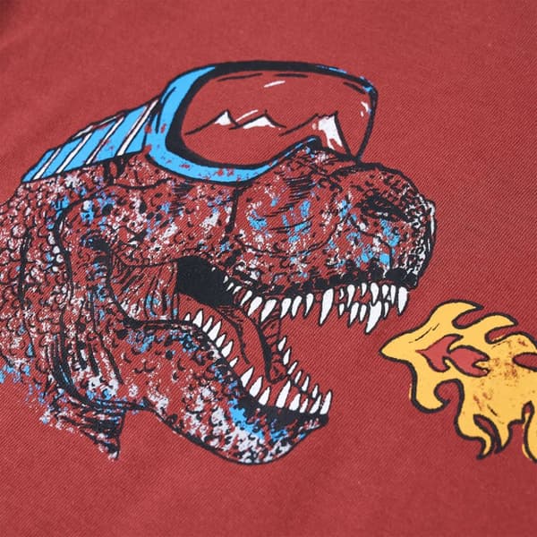 T-shirt med långa ärmar för barn röd 116 - Toppar för barn