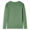 Miniatyrbild 3 av 8: T-shirt med långa ärmar för barn ljus khaki 104 -  Toppar för barn