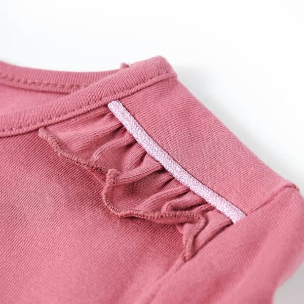Langærmet T-shirt til børn str. 104 pink - Toppe til børn