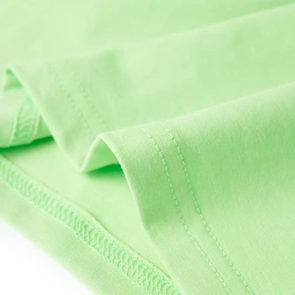 T-shirt för barn neongrön 128 - Toppar för barn