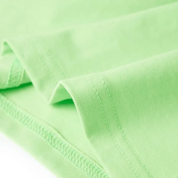 T-shirt för barn neongrön 104 - Toppar för barn