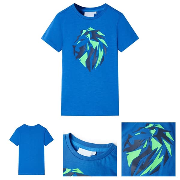 T-shirt til børn str. 104 blå - Toppe til børn