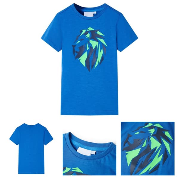 T-shirt för barn blå 128 -  Toppar för barn