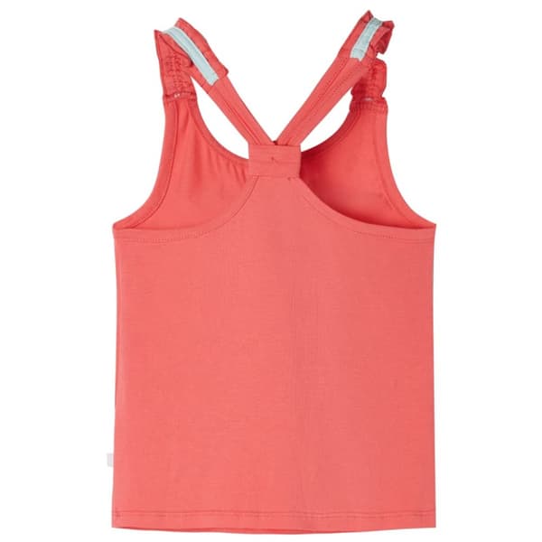 Tanktop til børn str. 104 koralrød - Toppe til børn