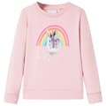 Miniatyrbillede 1 af 7: Sweatshirt til børn str. 104 lyserød -  Toppe til børn