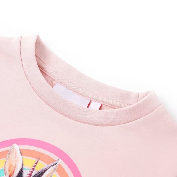 Barntröja ljus rosa 128 -  Toppar för barn