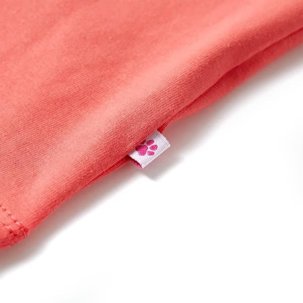 T-shirt för barn korall 128 -  Toppar för barn