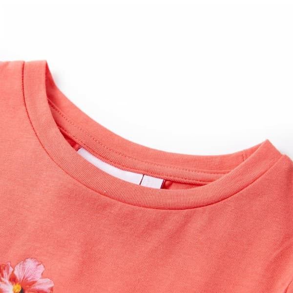 T-shirt för barn korall 104 - Toppar för barn