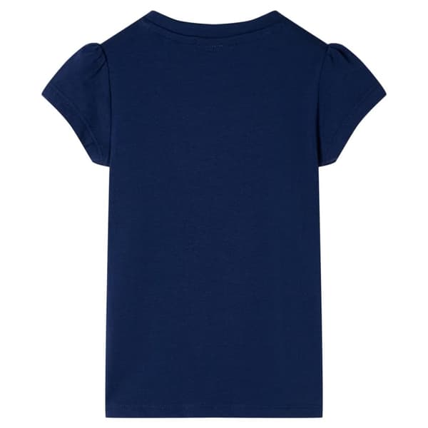 T-shirt til børn str. 104 marineblå -  Toppe til børn