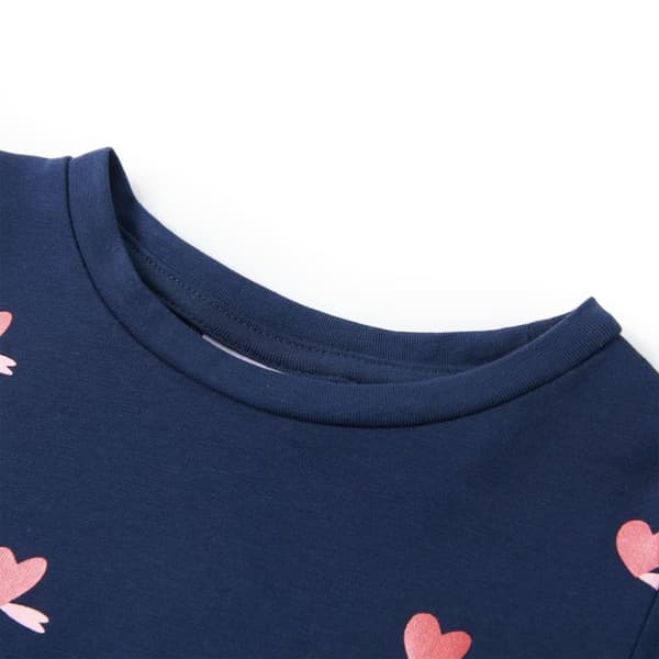T-shirt til børn str. 104 marineblå -  Toppe til børn