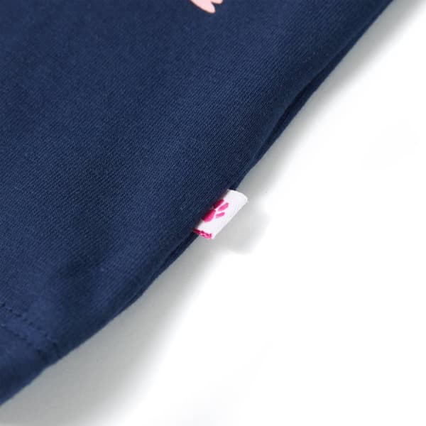 T-shirt til børn str. 104 marineblå -  Toppe til børn