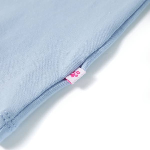 T-shirt til børn str. 104 lyseblå -  Toppe til børn