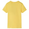 Miniatyrbild 3 av 8: T-shirt med korta ärmar för barn ljus ockra 104 -  Toppar för barn