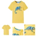 Miniatyrbild 1 av 8: T-shirt med korta ärmar för barn ljus ockra 104 -  Toppar för barn
