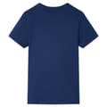 Miniatyrbild 3 av 8: T-shirt med korta ärmar för barn mörkblå 128 -  Toppar för barn
