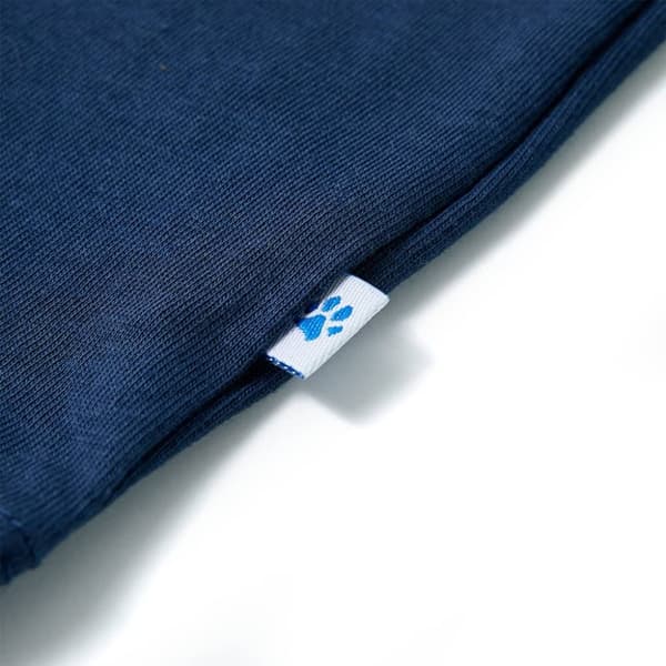 T-shirt med korta ärmar för barn mörkblå 128 - Toppar för barn