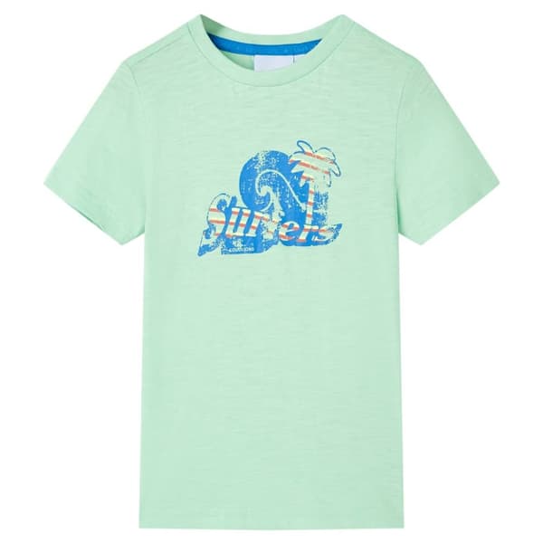 T-shirt för barn ljusgrön 104 -  Toppar för barn