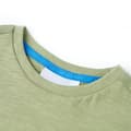 Miniatyrbild 4 av 8: T-shirt för barn ljus khaki 104 -  Toppar för barn