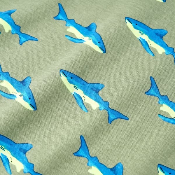 T-shirt för barn ljus khaki 128 - Toppar för barn
