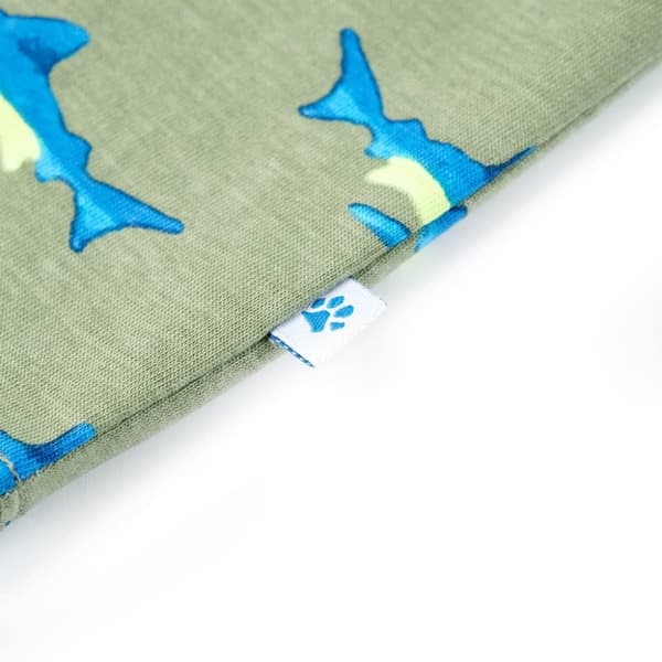 T-shirt för barn ljus khaki 128 - Toppar för barn