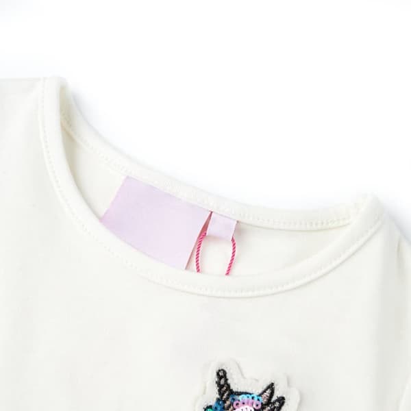 T-shirt för barn ecru 104 - Toppar för barn