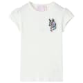 Miniatyrbild 2 av 8: T-shirt för barn ecru 104 -  Toppar för barn