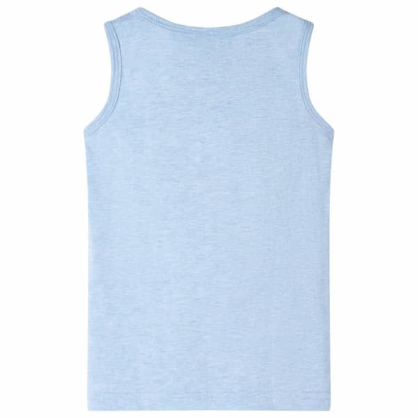 Tanktop til børn str. 104 blåmeleret - Toppe til børn