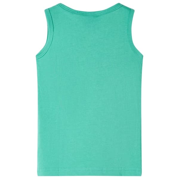 Tanktop til børn str. 116 grøn -  Toppe til børn