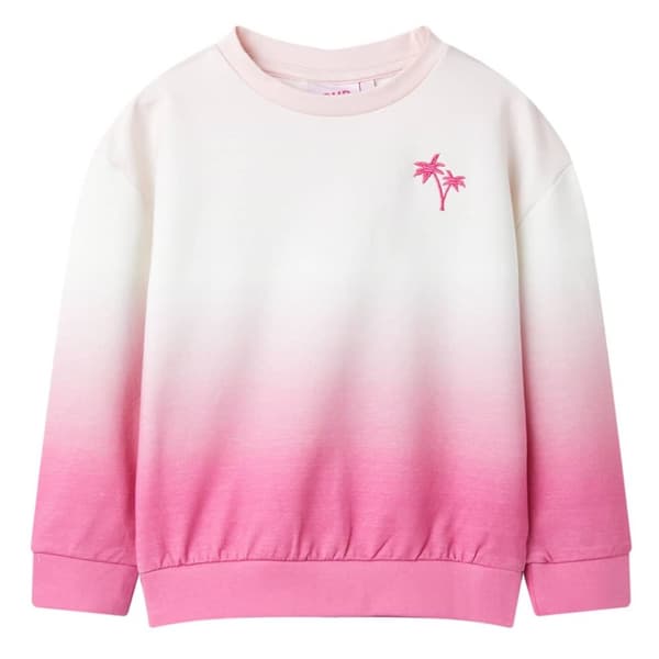 Sweatshirt til børn lys str. 128 lyserød - Toppe til børn