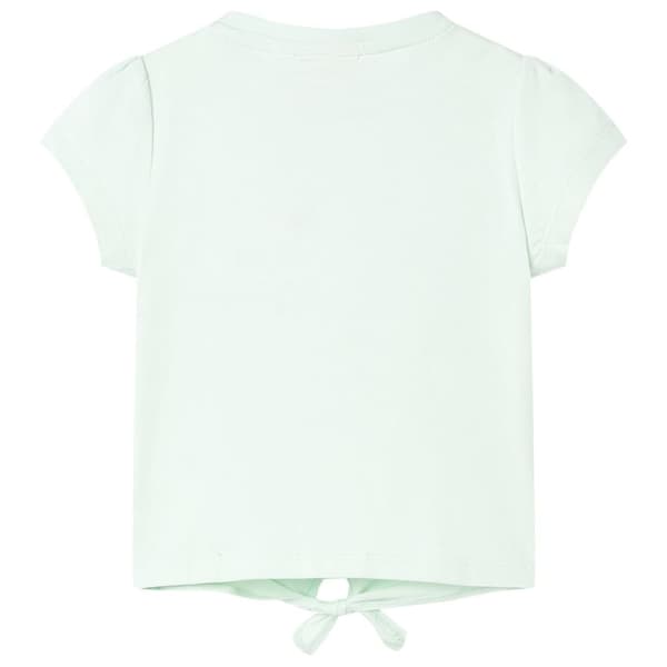 T-shirt för barn ljus mintgrön 104 - Toppar för barn