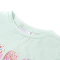 Miniatyrbild 4 av 8: T-shirt för barn ljus mintgrön 104 -  Toppar för barn