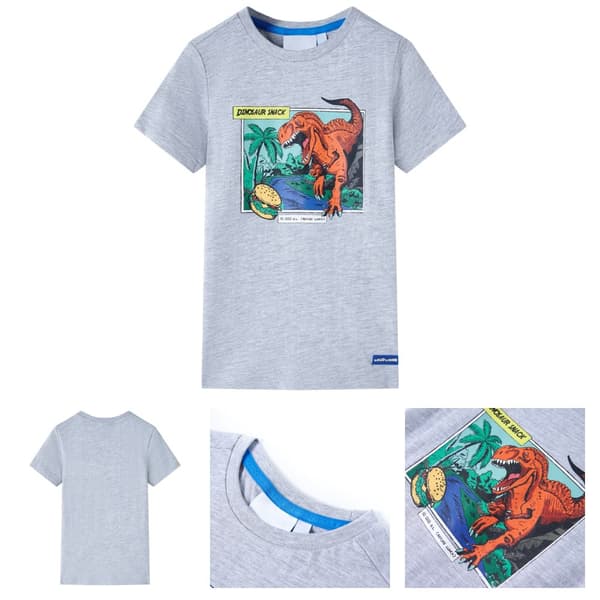 T-shirt för barn grå 128 - Toppar för barn