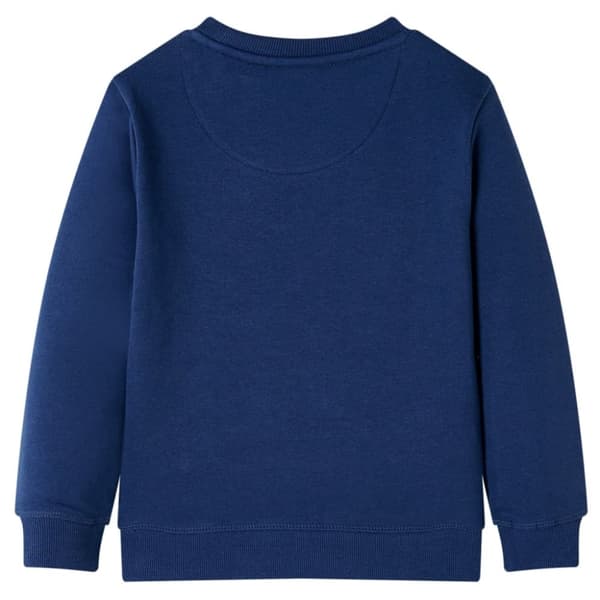 Sweatshirt til børn str. 116 marineblå -  Toppe til børn