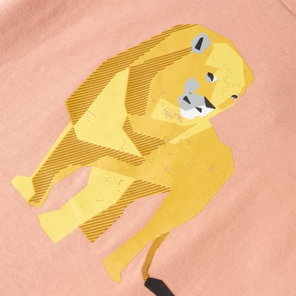 T-shirt för barn ljus orange 116 - Toppar för barn