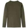 Miniatyrbild 2 av 2: T-shirt med långa ärmar för barn khaki 104